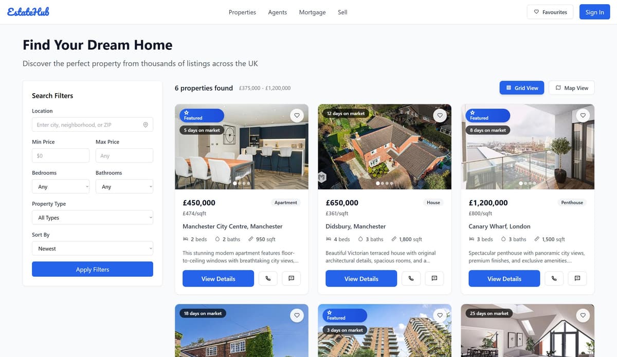 Real Estate Portal